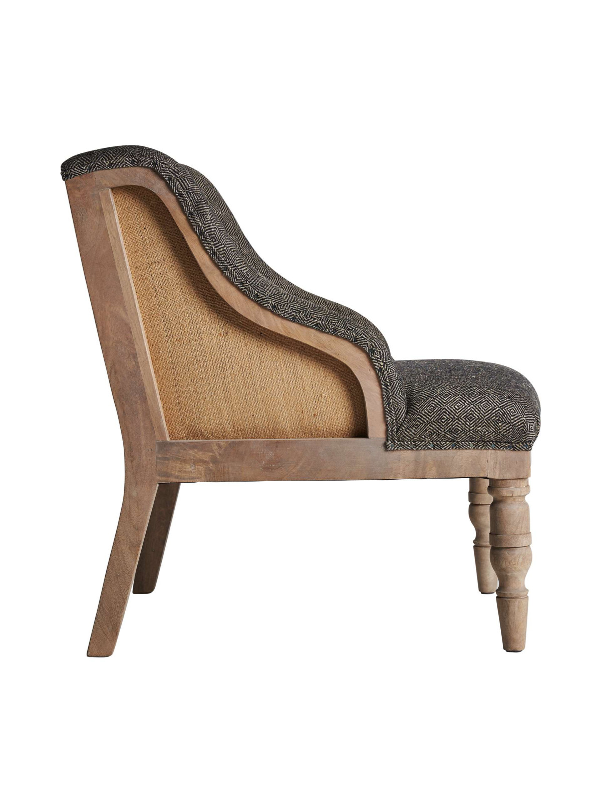 Fauteuil Ruoms en bois de manguier