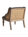 Fauteuil Ruoms en bois de manguier