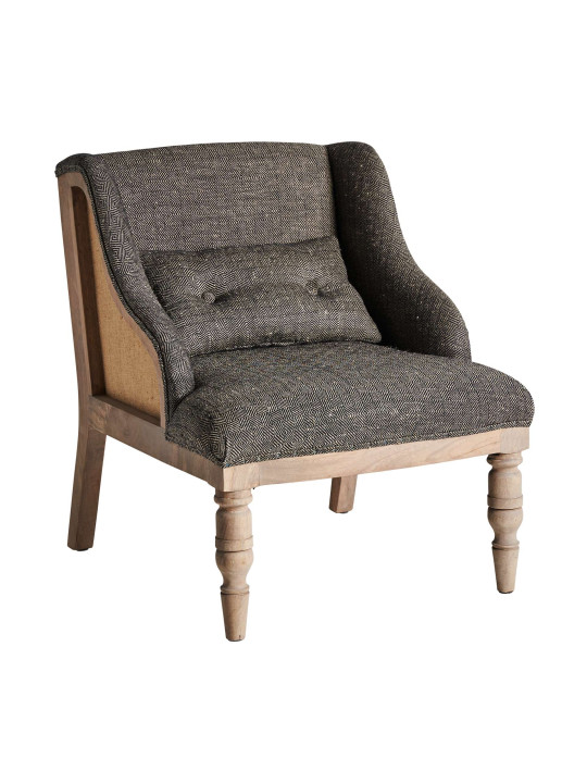 Fauteuil Ruoms en bois de manguier