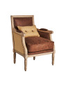 Fauteuil Sampzon en bois de manguier