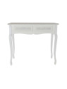 Console en bois blanc Galan 2 tiroirs