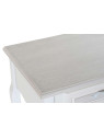 Console en bois blanc Galan 2 tiroirs