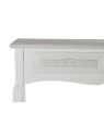 Console en bois blanc Galan 2 tiroirs