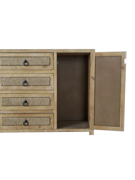 Commode Corde couleur bois naturel