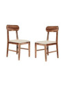 Set de 2 chaises Rioja en bois de sheesham