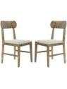 Set de 2 chaises Cordoue en bois de sheesham