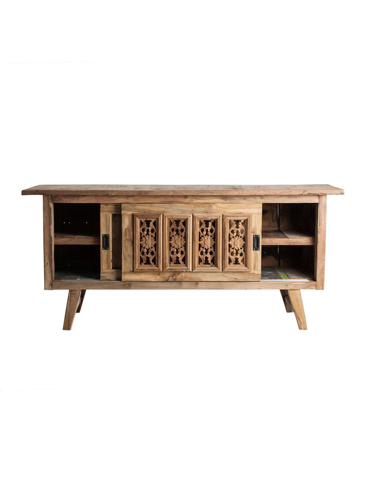 Buffet Aktau en bois  sculpté