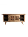 Buffet Aktau en bois  sculpté