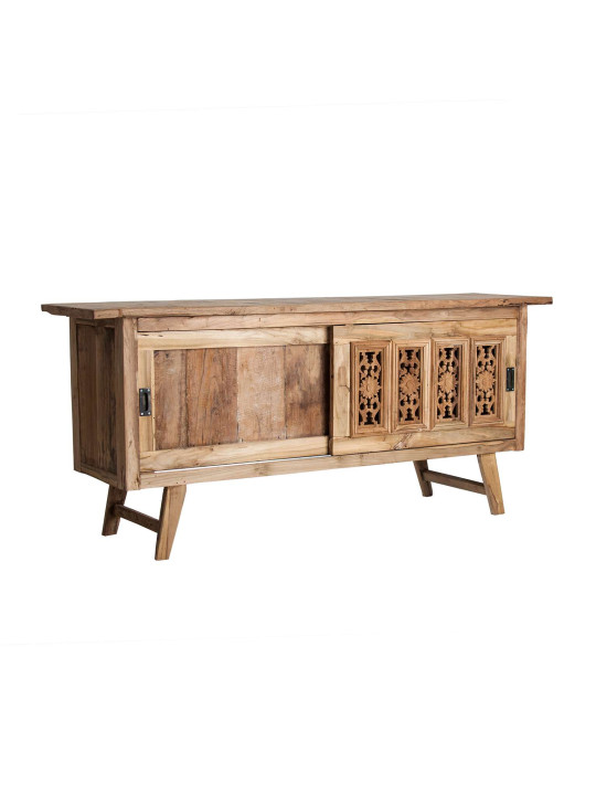 Buffet Aktau en bois  sculpté