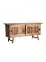 Buffet Aktau en bois  sculpté