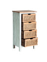 Chiffonnier Zael en bois de bambou