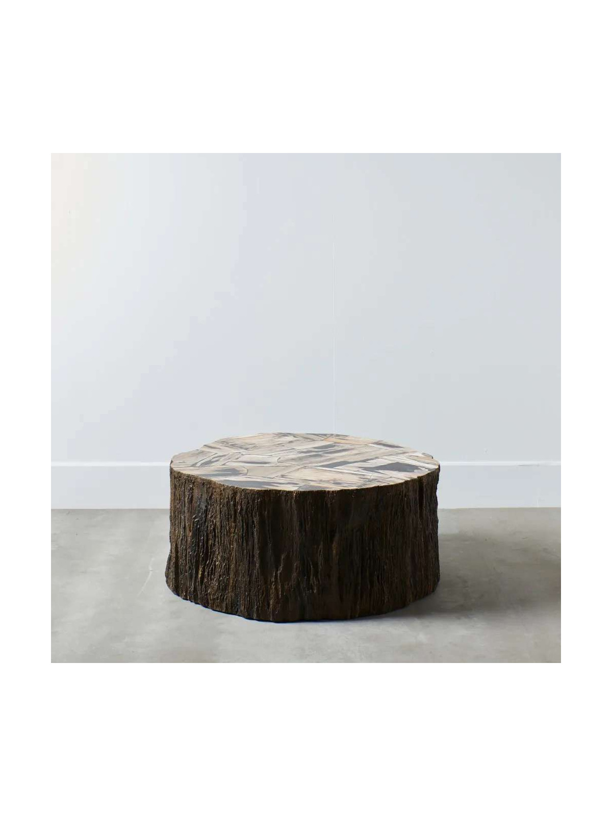 Table basse racine brut