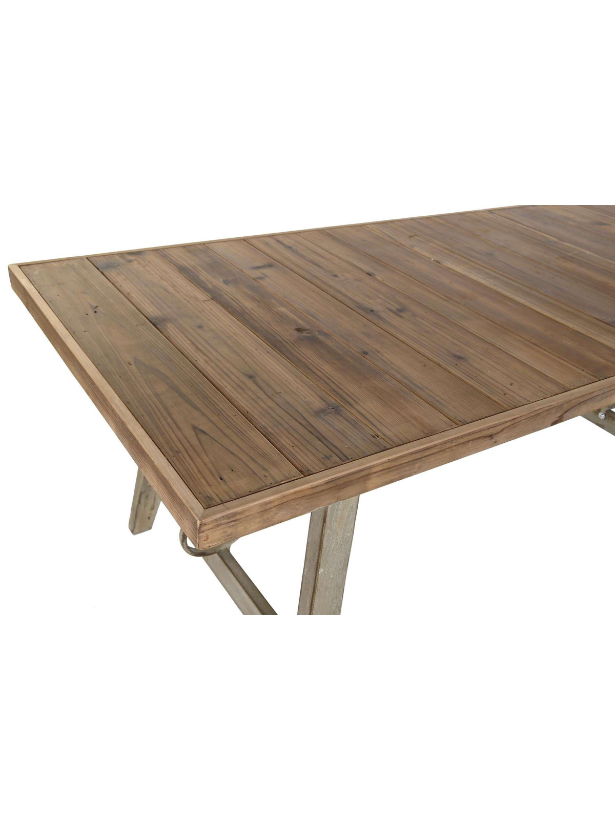 Table romantique en bois patiné