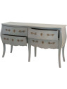 Commode double Murano taupe