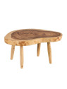 Table basse tronc de Suar