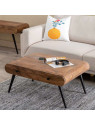 Table basse Elio en bois de manguier