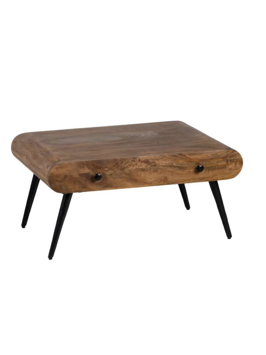 Table basse Elio en bois de manguier