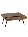 Table basse Elio en bois de manguier