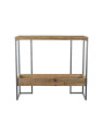 Console en bois Listones