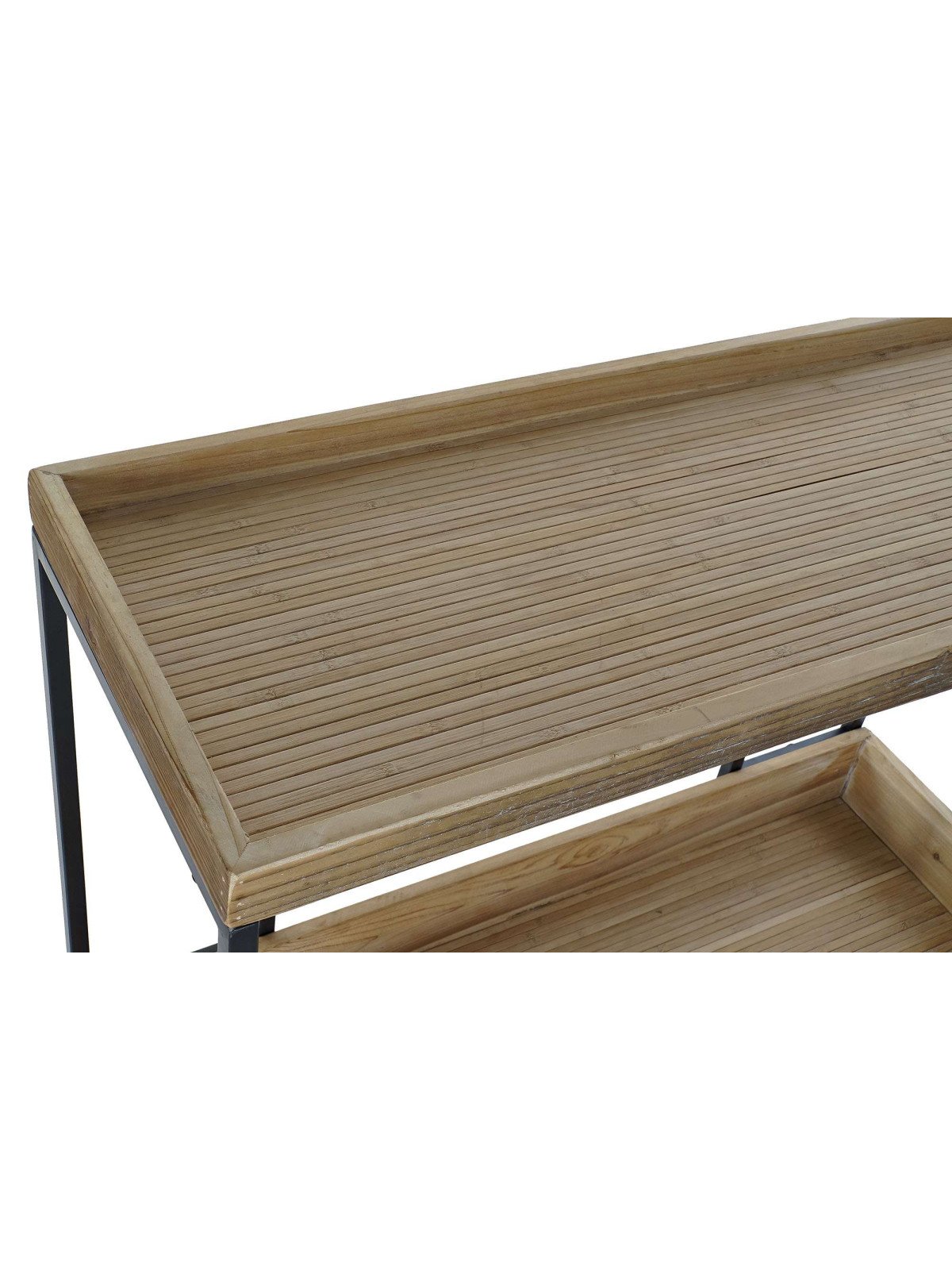 Console en bois Listones