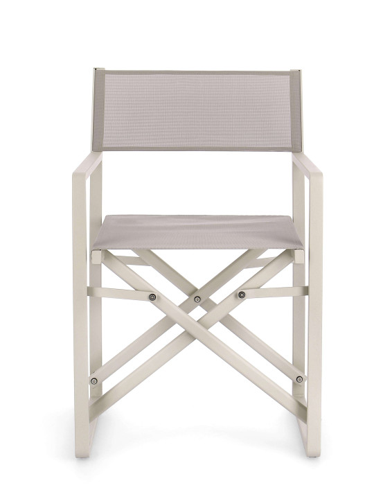 Ensemble de 2 chaises metteur en scène Konnor crème