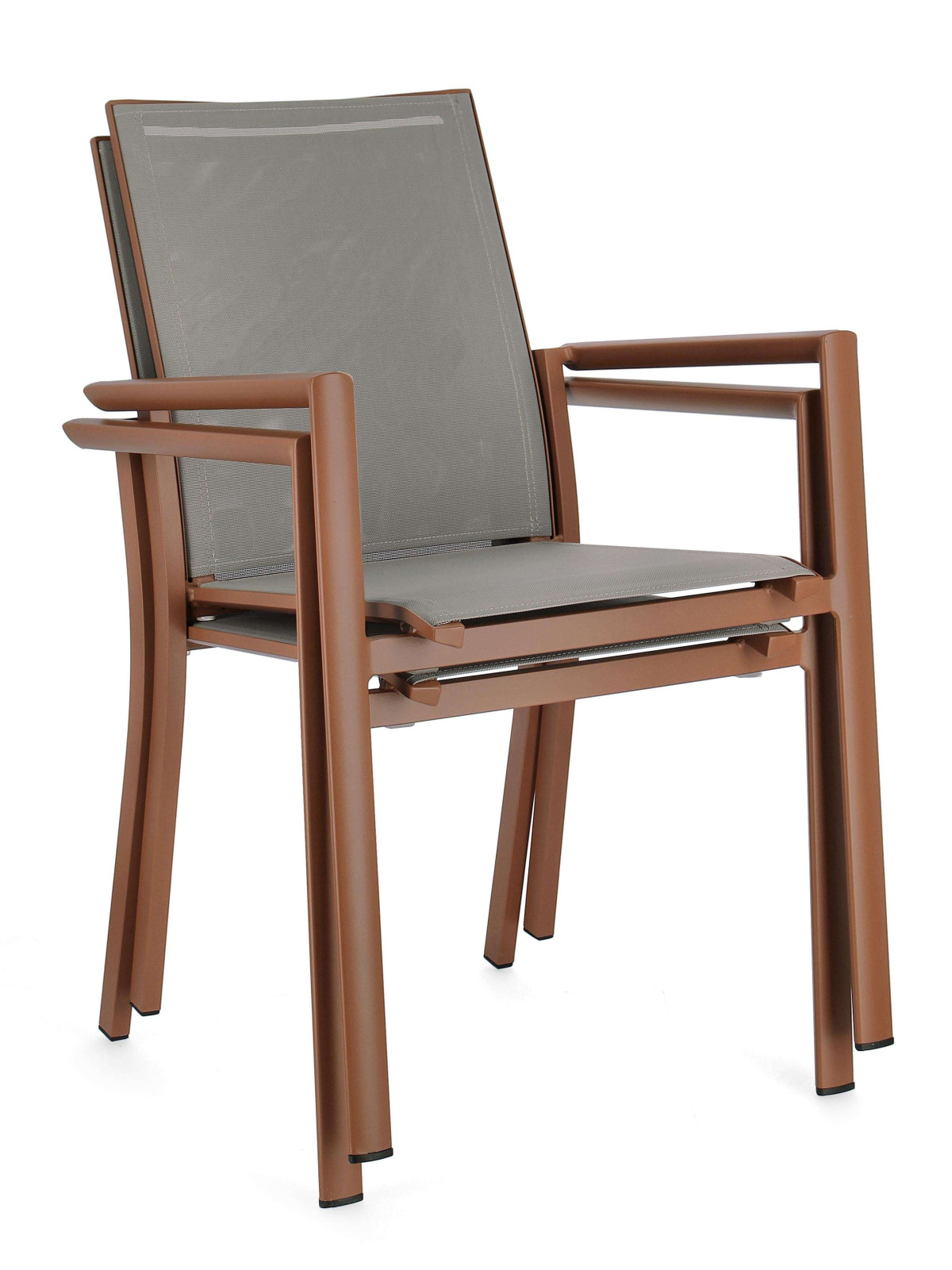 Ensemble de 4 chaises Konnor Terracotta