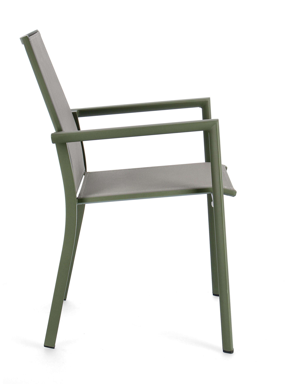 Ensemble de 4 chaises Konnor kaki