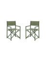 Ensemble de 2 chaises metteur en scene Taylor kaki