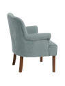 Fauteuil Luis bleu pastel