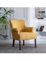 Fauteuil Luis jaune