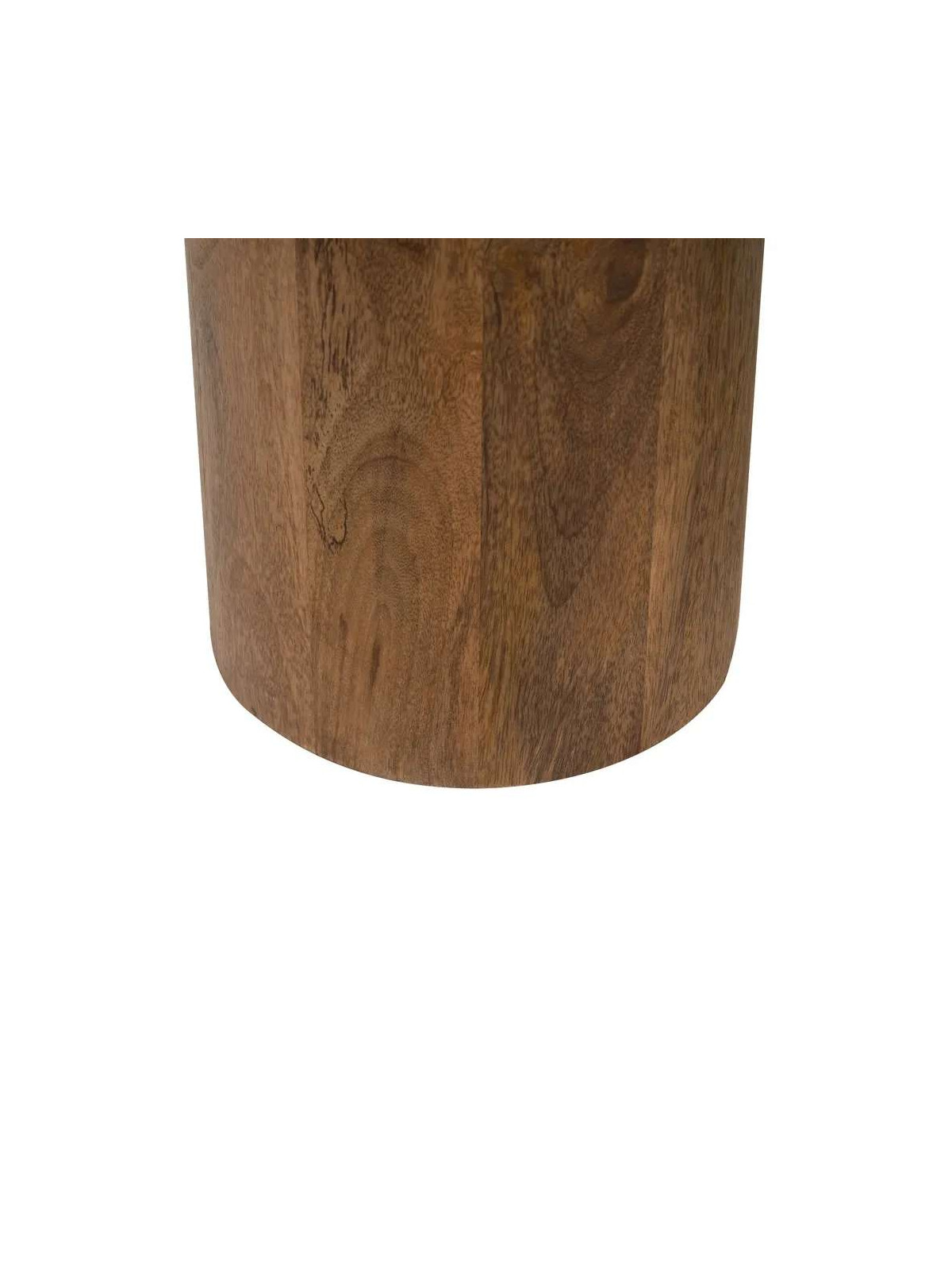 Table basse en marbre et bois de manguier