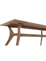 Ensemble d'une table et 6 chaises en bois de teck Alava