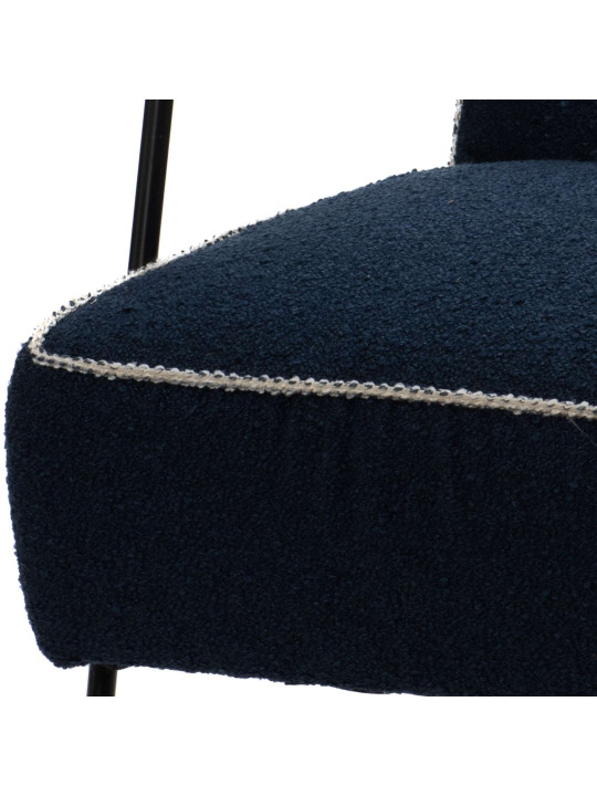 Fauteuil Huggy bleu