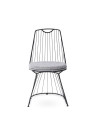 Lot de 2 chaises Havali gris