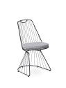 Lot de 2 chaises Havali gris