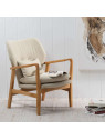 Fauteuil Elfos Beige