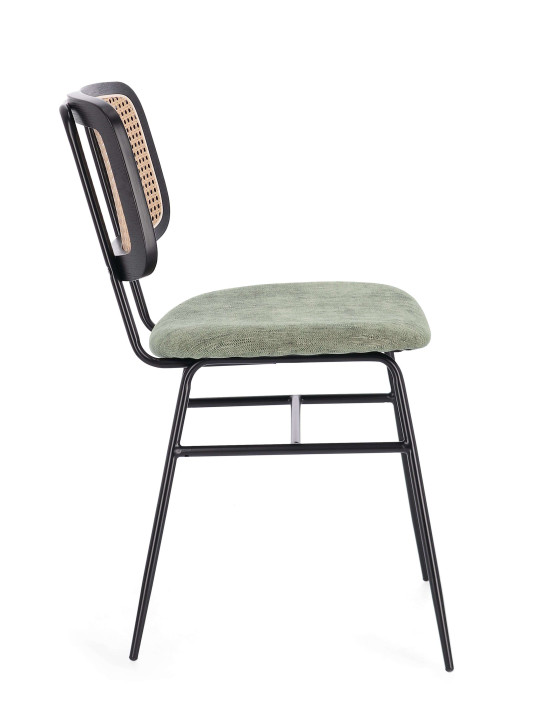 Ensemble de 2 chaises Glenna Verte