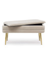 banquette coffre Pavlina beige