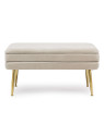 banquette coffre Pavlina beige