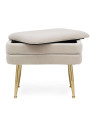 banquette coffre Pavlina beige