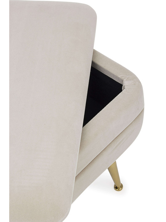 banquette coffre Pavlina beige