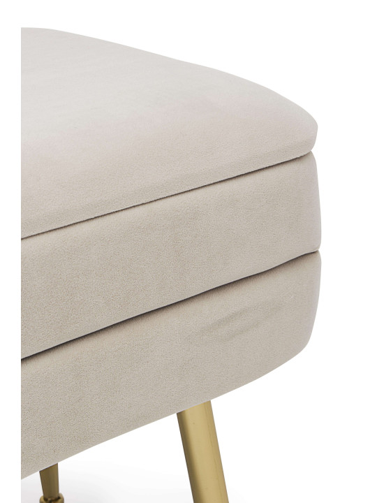 banquette coffre Pavlina beige